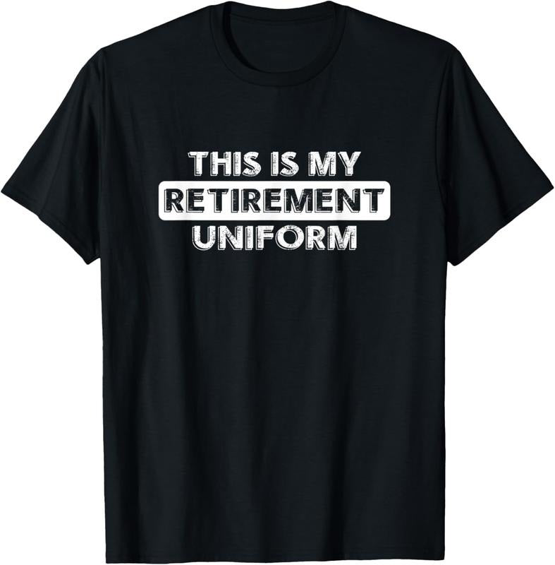 100% Cotton Pension Elderly Retire Grandpa This Is My Retirement Uniform T-Shirts, Hoodie, Sweatshirt
