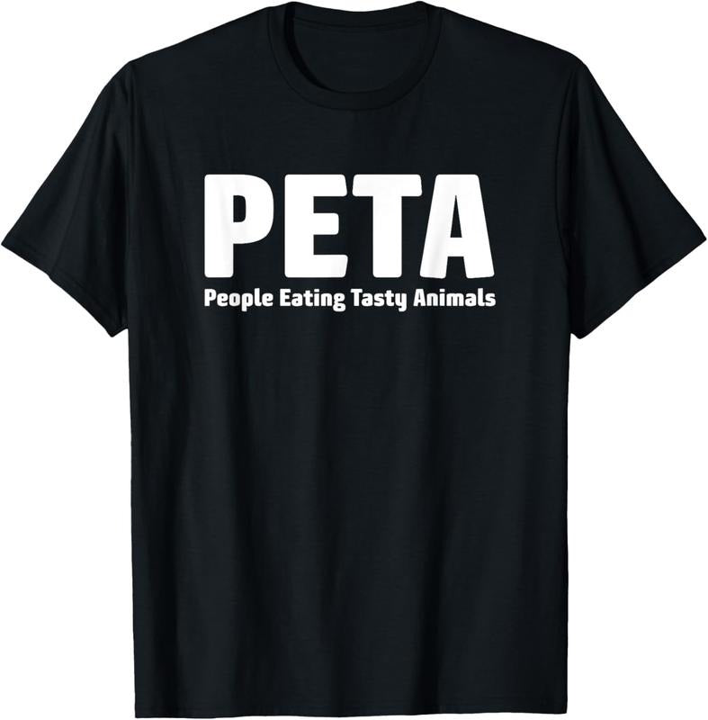 100% Cotton People Eating Tasty Animals - Funny Meat Lovers T-Shirt T-Shirt Hoodie, Sweatshirt | PrintMintTees.com