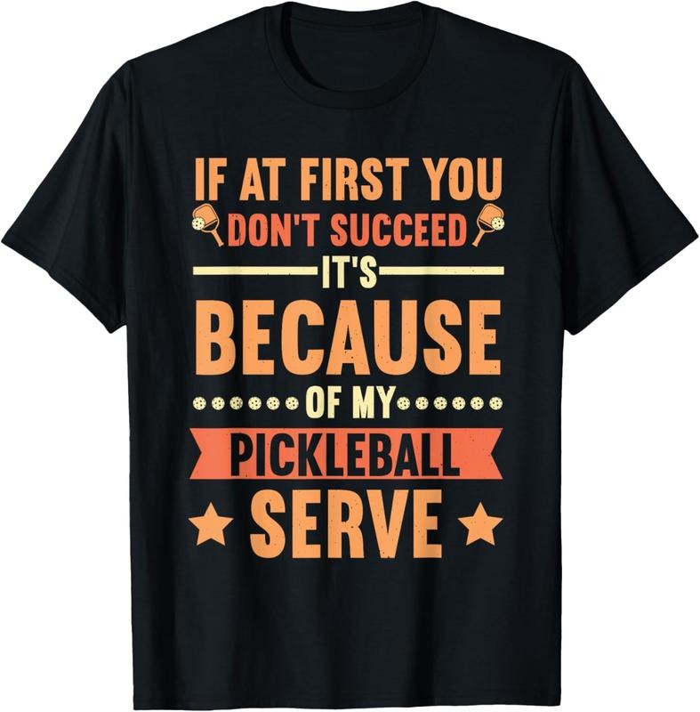 100% Cotton Pickleball Player Serve Funny Pickleball T-Shirt Hoodie, Sweatshirt | PrintMintTees.com