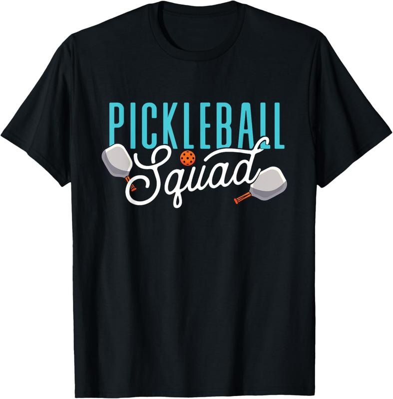 100% Cotton Pickleball Squad - Pickleballers Pickleball Player T-Shirt Hoodie, Sweatshirt | PrintMintTees.com