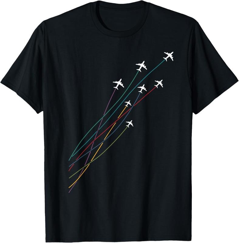 100% Cotton Pilot Commercial Passenger Airplanes Aeroplanes Airline Gift T-Shirt Hoodie, Sweatshirt | PrintMintTees.com