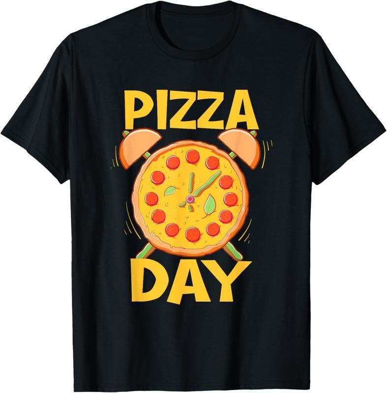 100% Cotton Pizza Day - Pizza Baker Food Lover T-Shirt Hoodie, Sweatshirt | PrintMintTees.com
