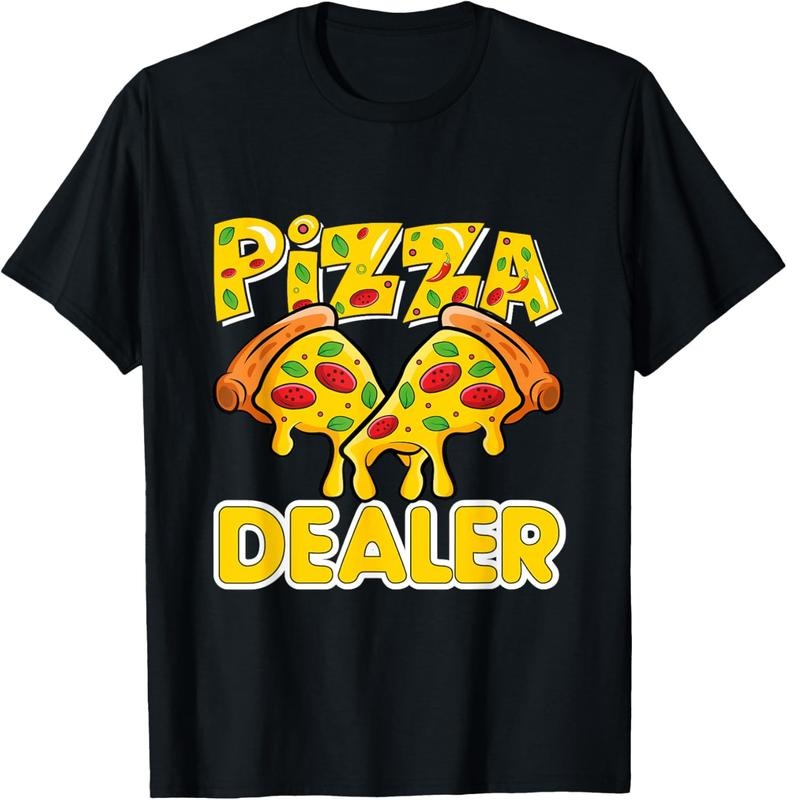 100% Cotton Pizza Dealer Pizza Lover T-Shirt Hoodie Sweatshirt | PrintMintTees.com