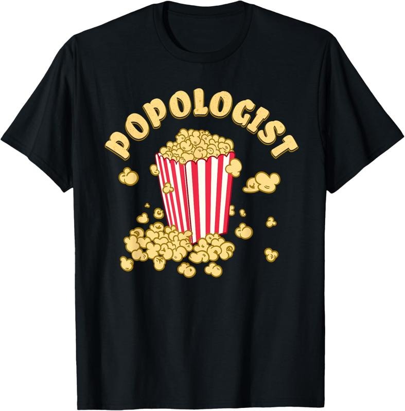 100% Cotton Popcorn Movies Snack Cinema TV Shows - popologist Popcorn T-Shirt Hoodie, Sweatshirt | PrintMintTees.com