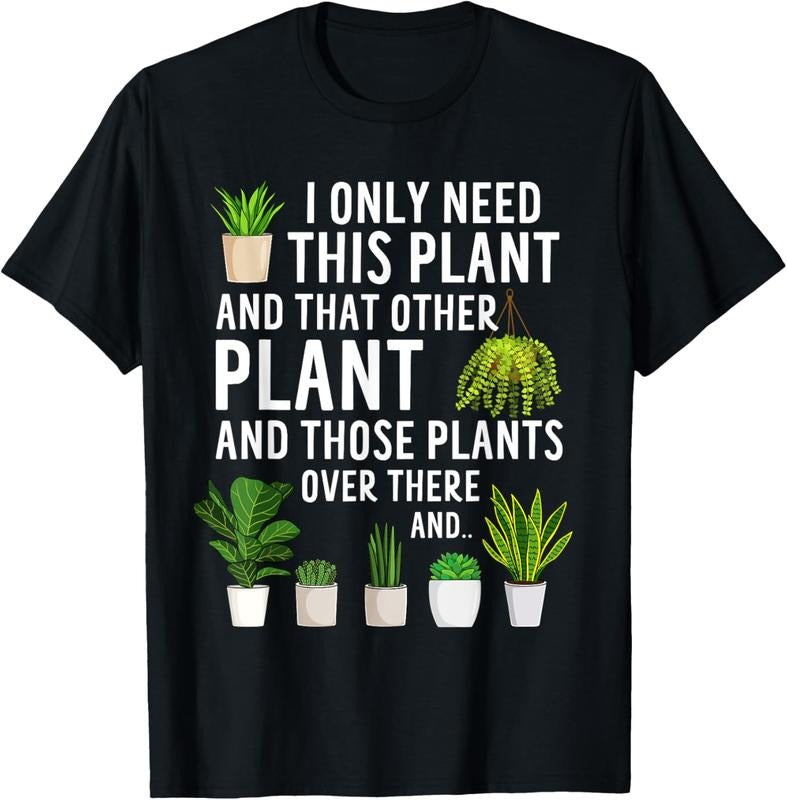 100% Cotton Potted Plants Lover Houseplants Gardener Funny Gardening T-Shirt Hoodie Sweatshirt | PrintMintTees.com