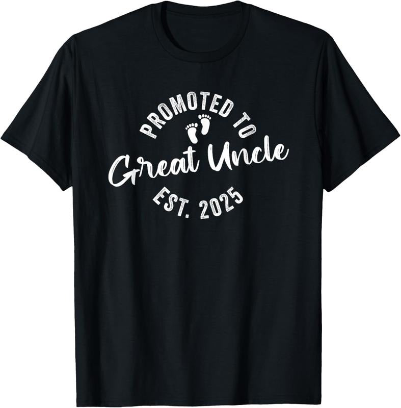 100% Cotton Promoted Great Uncle 2025 T-Shirts, Hoodie, Sweatshirt