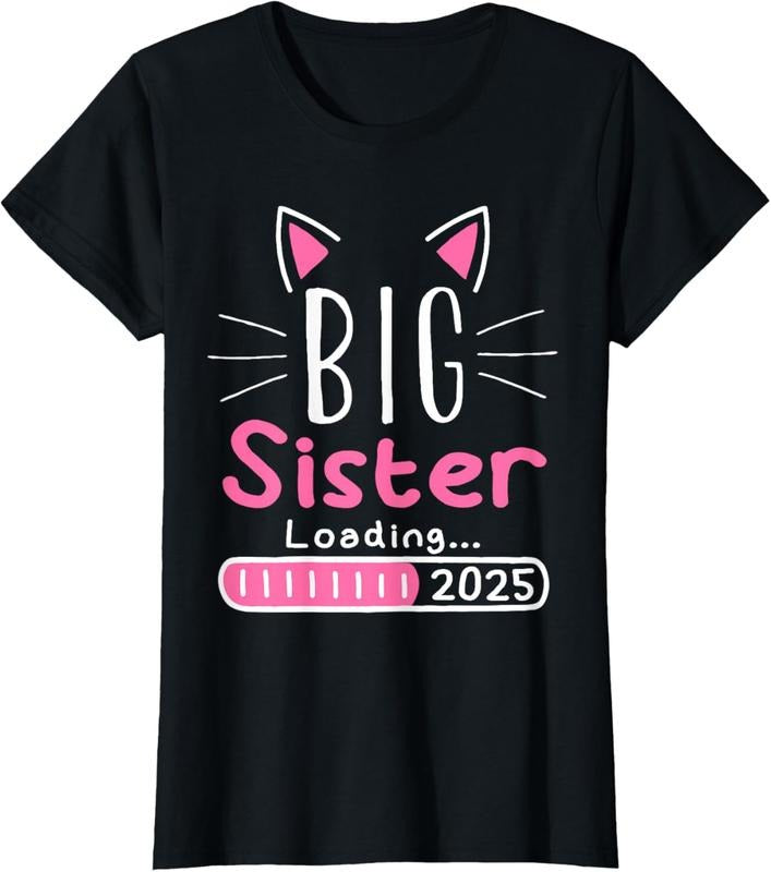 100% Cotton Promoted Big Sister 2025 Im Going Be Big Sister 2025 T-Shirts, Hoodie, Sweatshirt