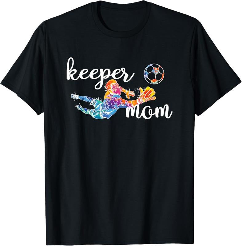 100% Cotton Proud Soccer Goalkeeper Mom Soccer Goalie Mother T-Shirts, Hoodie, Sweatshirt