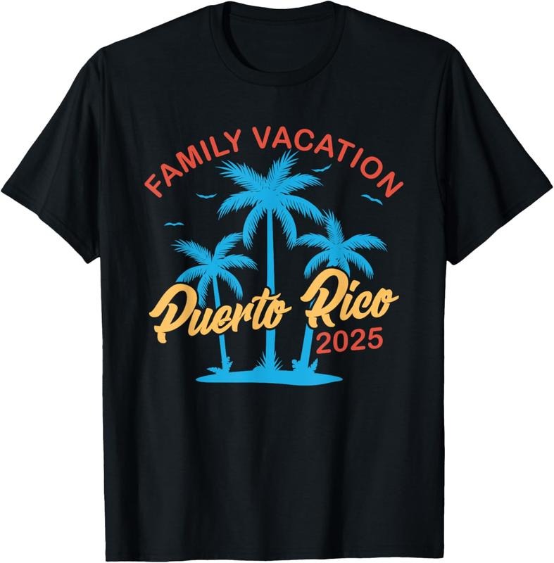 100% Cotton Puerto Rico 2025 Family Vacation T-Shirt Hoodie, Sweatshirt | PrintMintTees.com