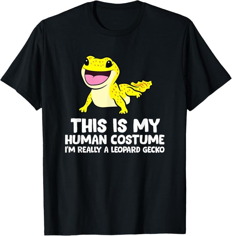 100% Cotton Reptile Leopard Gecko Costume I'M Really Leopard Gecko T-Shirts, Hoodie, Sweatshirt