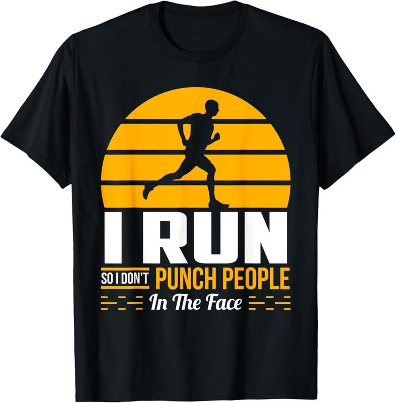 100% Cotton Runner Gift Funny Running Marathon Sport Sarcastic Gift T-Shirt Hoodie, Sweatshirt | PrintMintTees.com
