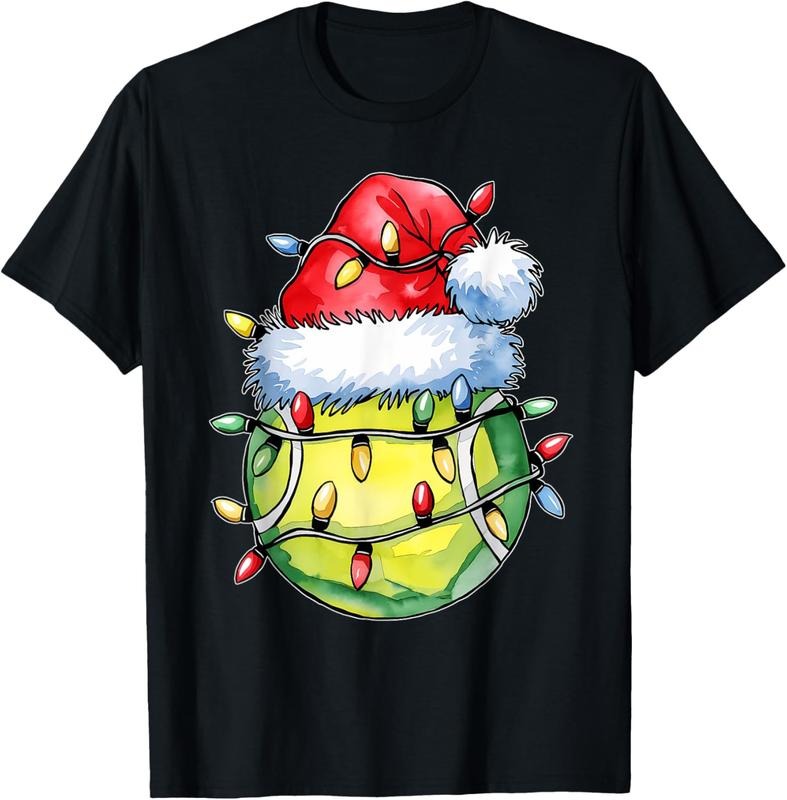 100% Cotton Santa Sports Tennis Player T-Shirts, Hoodie, Sweatshirt