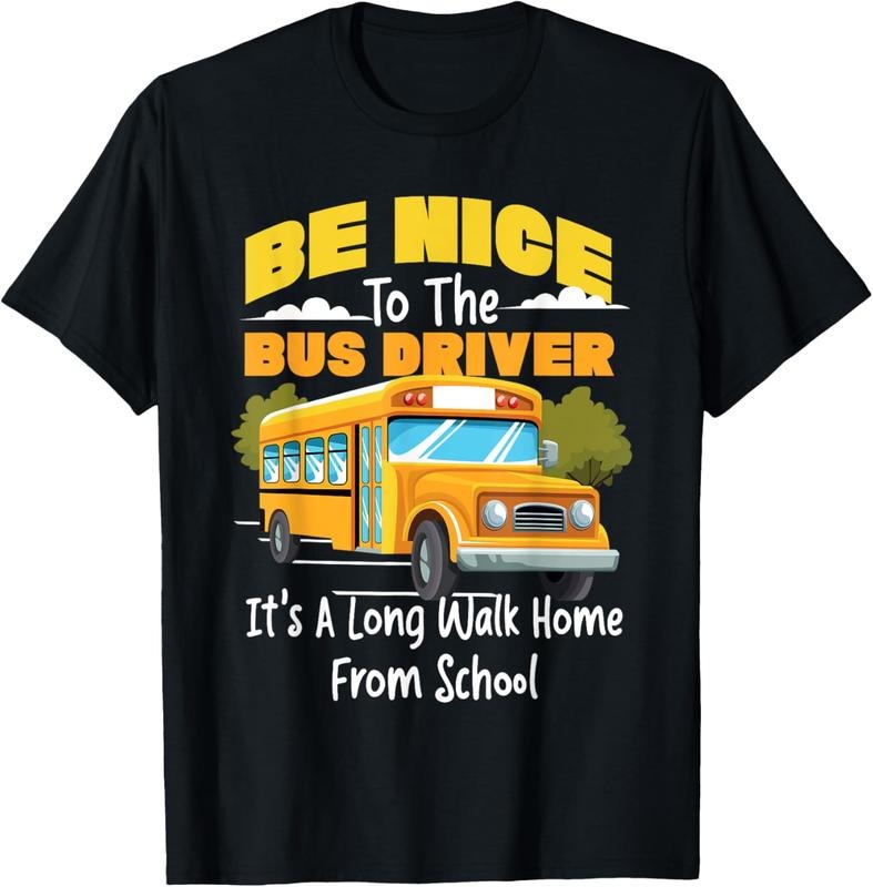 100% Cotton School Bus Driver T-Shirt Hoodie, Sweatshirt | PrintMintTees.com