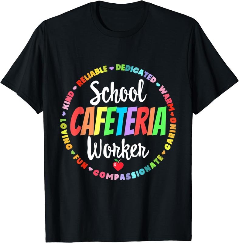 [100% Cotton]School Lunch Lady Squad Funny School Cafeteria Worker Team T-Shirt Hoodie Sweatshirt | PrintMintTees.com