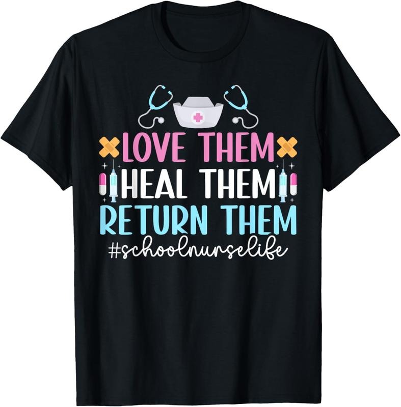 100% Cotton School Nurse Life School Nursing School Nurse Appreciation T-Shirt Hoodie, Sweatshirt | PrintMintTees.com