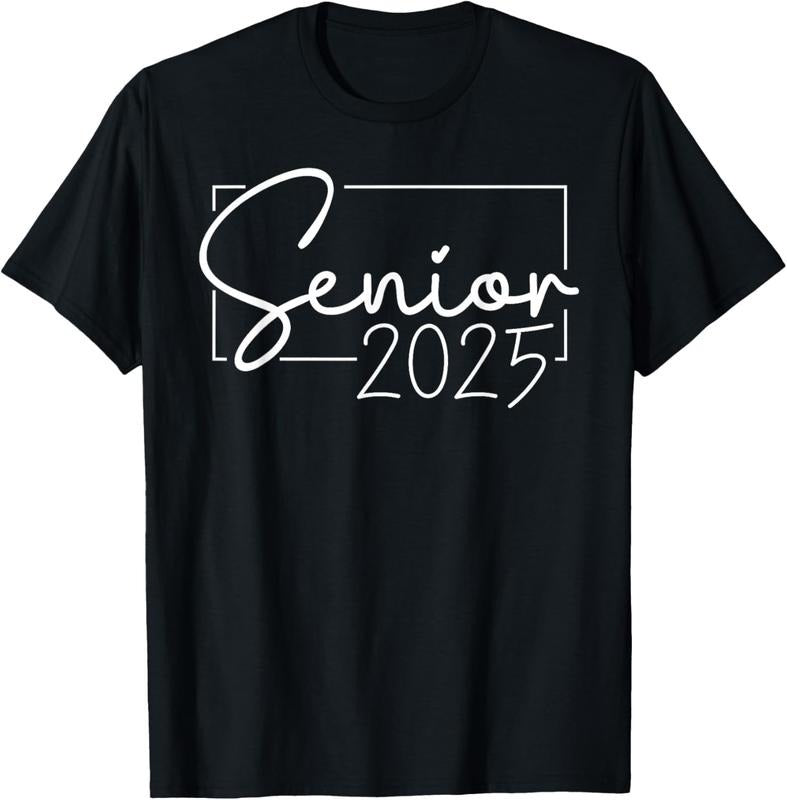 100% Cotton Senior 2025 Class of 2025 Graduation T-Shirt Hoodie, Sweatshirt | PrintMintTees.com