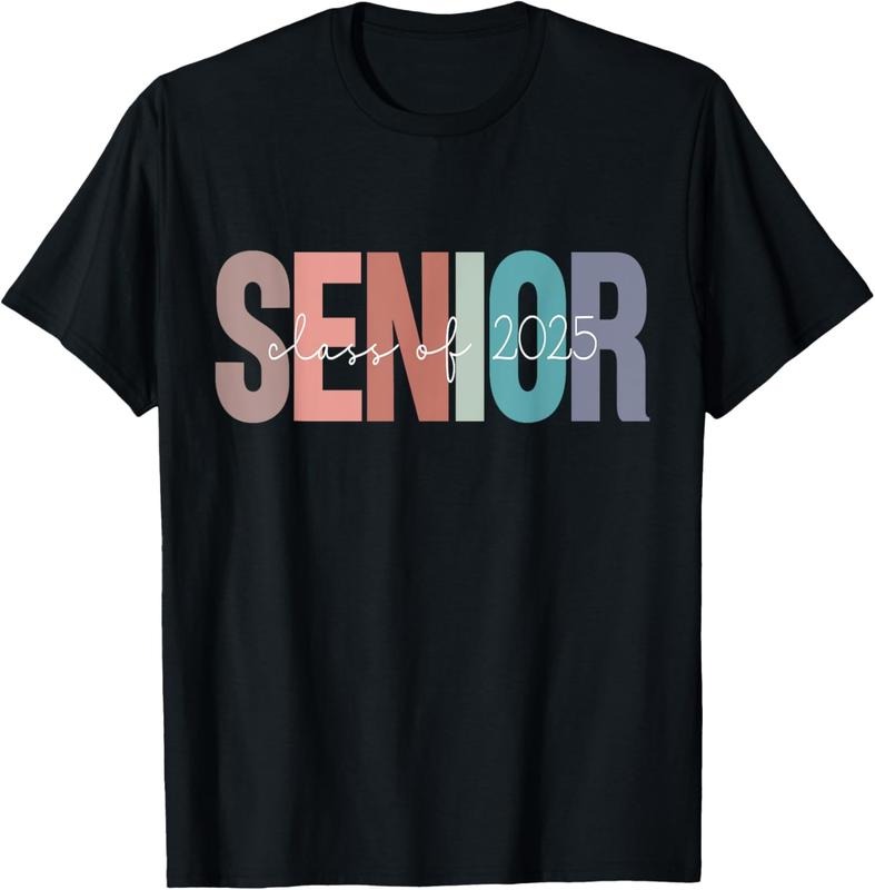 100% Cotton Senior 2025 Class of 2025 Seniors Graduation 2025 Senior 25 T-Shirt Hoodie, Sweatshirt | PrintMintTees.com