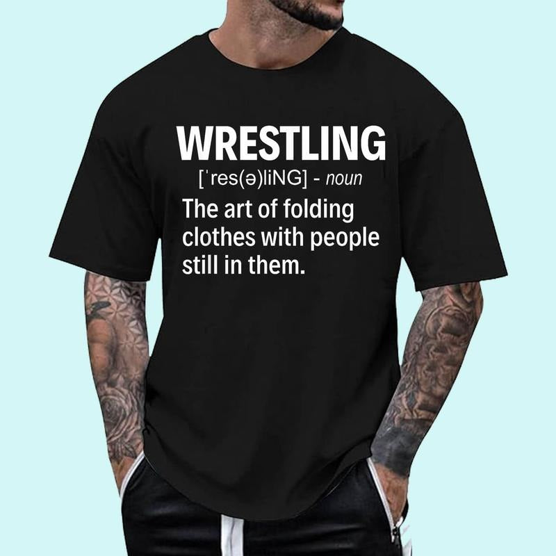 [100% Cotton Shirt] Wrestling Definition Unisex T-Shirt Hoodie, Sweatshirt | PrintMintTees.com