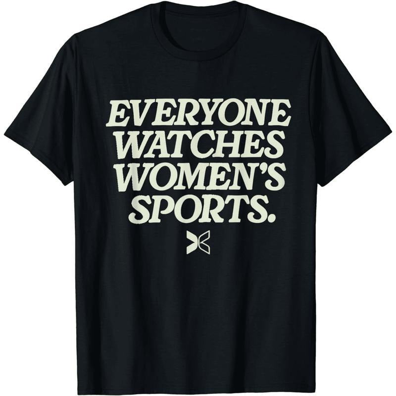 100% Cotton Short Sleeve Everyone Watches Women's Sports Zip T-Shirt for Men Women Hoodie Sweatshirt | PrintMintTees.com