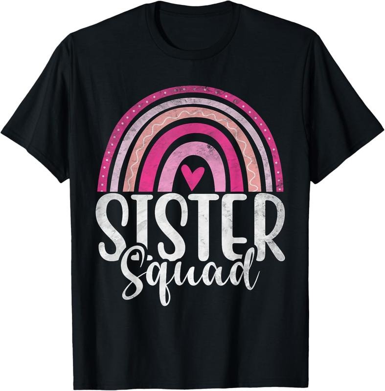 100% Cotton Sister Squad T-Shirt Hoodie, Sweatshirt | PrintMintTees.com