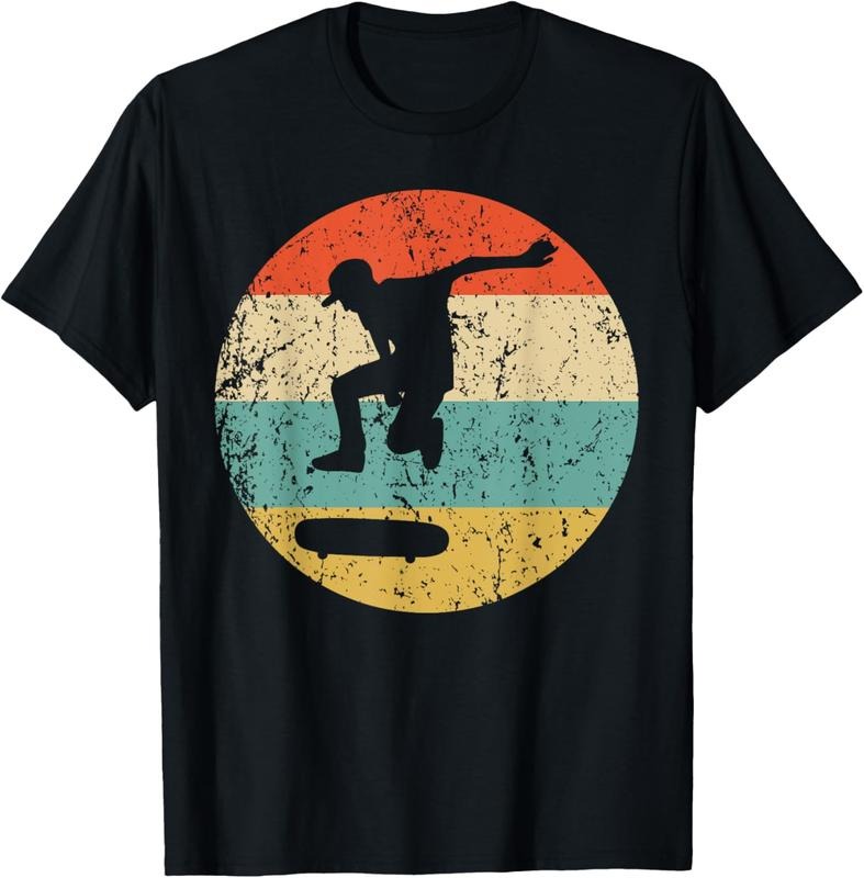 100% Cotton Skateboarding Shirt Vintage Retro Skateboarder T-Shirts, Hoodie, Sweatshirt