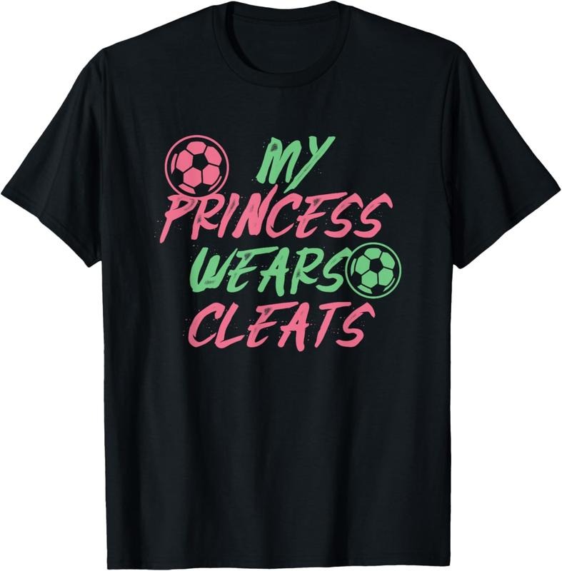 100% Cotton Soccer Daughter Outfit for a Soccer Dad or Soccer Mom T-Shirt Hoodie Sweatshirt | PrintMintTees.com