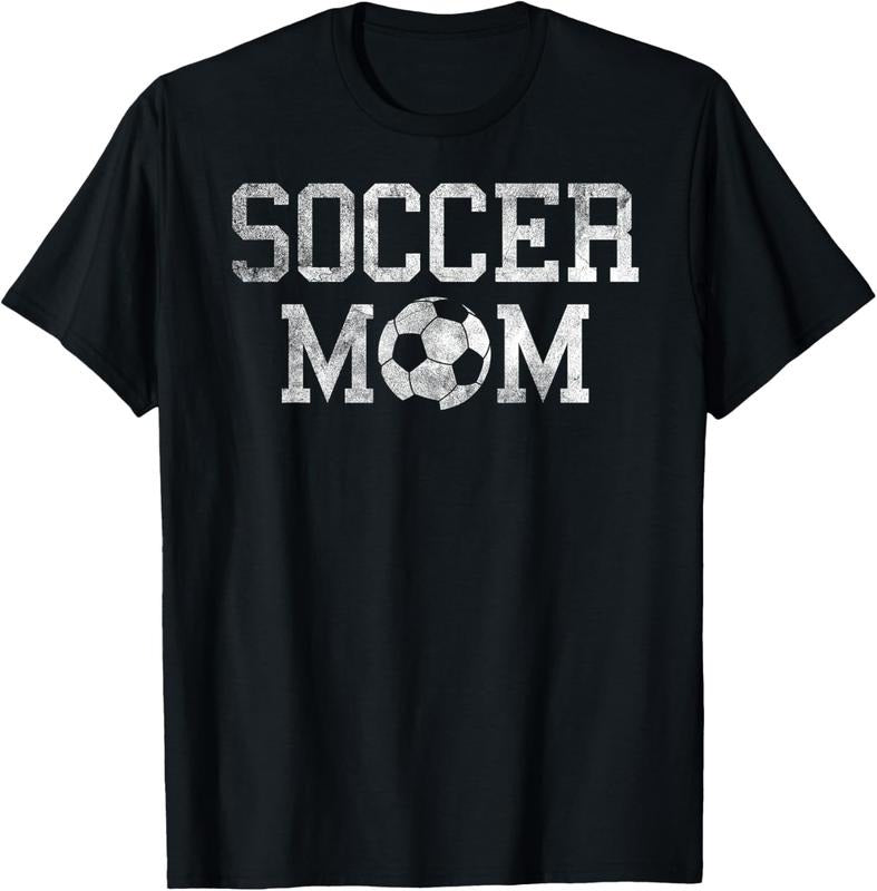 100% Cotton Soccer Mama Clothing Retro Vintage Soccer Mom T-Shirt Hoodie Sweatshirt | PrintMintTees.com