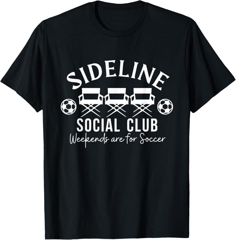 100% Cotton Soccer Mom Dad Sideline Social Club Matching Soccer Family T-Shirt Hoodie, Sweatshirt | PrintMintTees.com