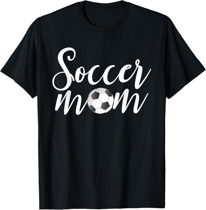 100% Cotton Soccer Mom Funny Soccer Season Mother's Day Soccer Mama T-Shirt Hoodie Sweatshirt | PrintMintTees.com