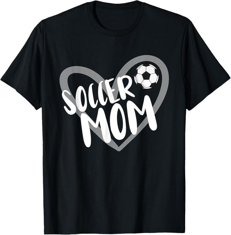 100% Cotton Soccer Mom T-Shirt Hoodie Sweatshirt | PrintMintTees.com
