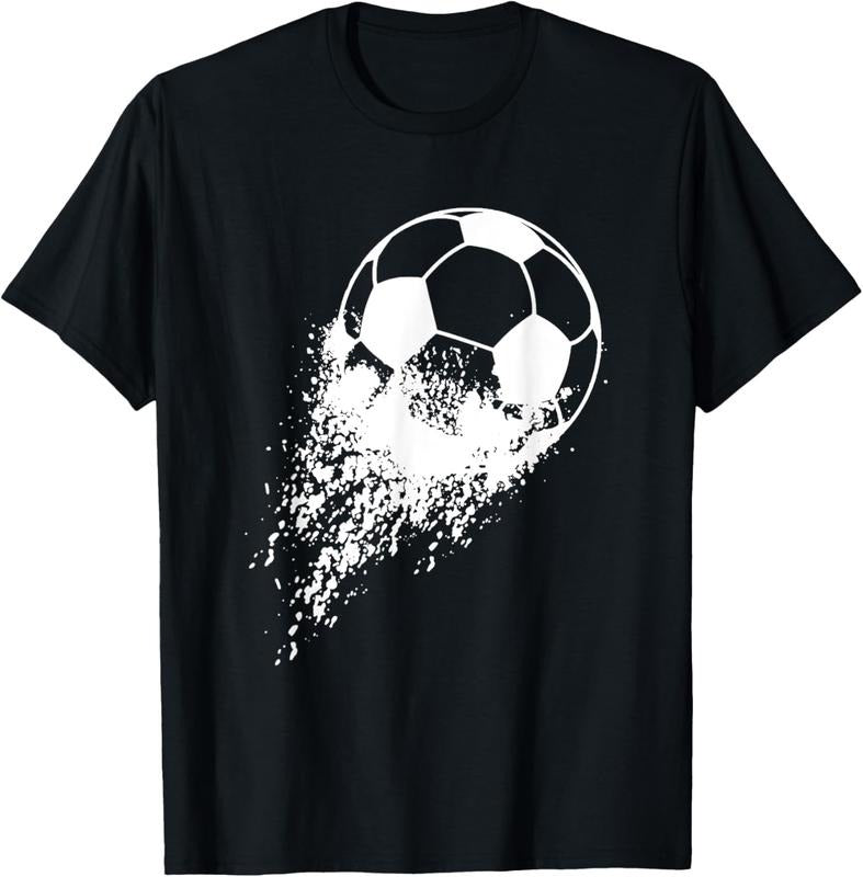 100% Cotton Soccer Player Sports Vintage Men Boys Soccer Ball T-Shirt Hoodie Sweatshirt | PrintMintTees.com