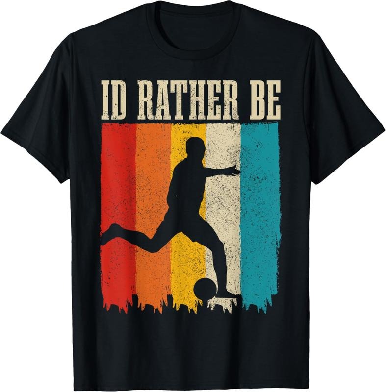 100% Cotton Soccer Player Vintage Retro Funny Soccer T-Shirt Hoodie, Sweatshirt | PrintMintTees.com