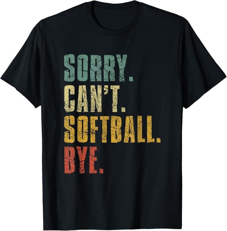 100% Cotton Softball shirts for Teen Girls Sorry Cant Softball Bye Girl T-Shirt Hoodie, Sweatshirt | PrintMintTees.com