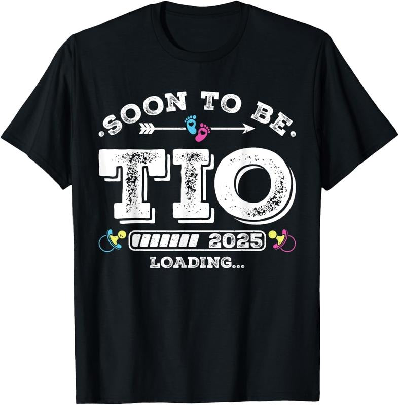 100% Cotton Soon to Be Tio 2025 Loading for Pregnancy Announcement T-Shirt Hoodie, Sweatshirt | PrintMintTees.com