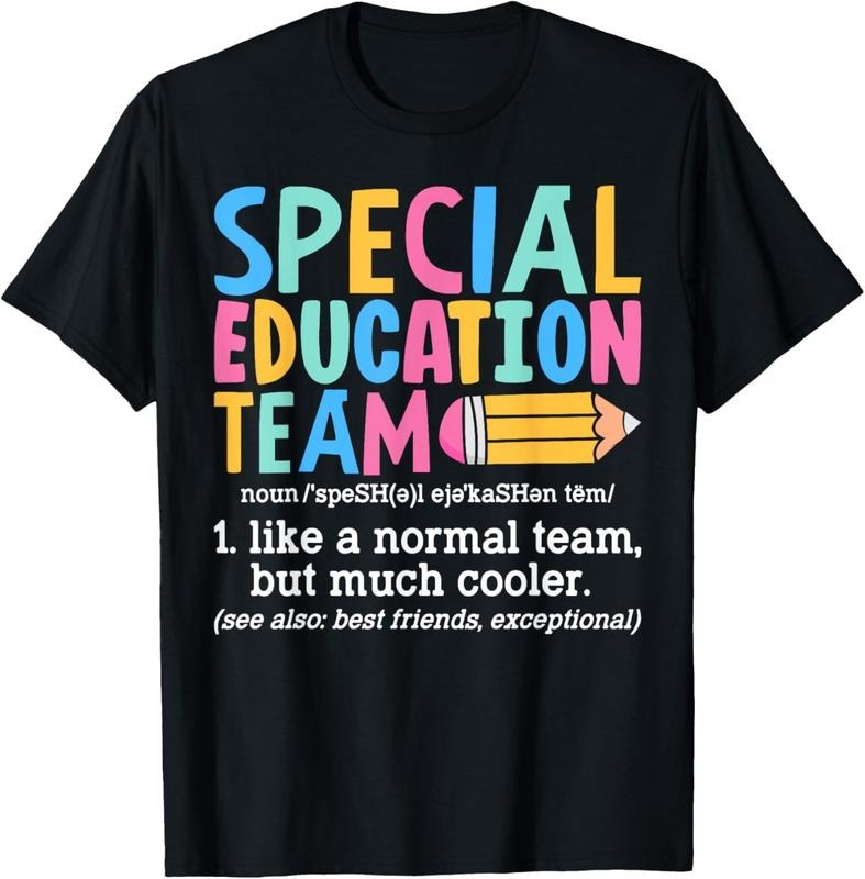 100% Cotton Special Education Team Definition Retro Ed Team Crew Teacher T-Shirt Hoodie, Sweatshirt | PrintMintTees.com