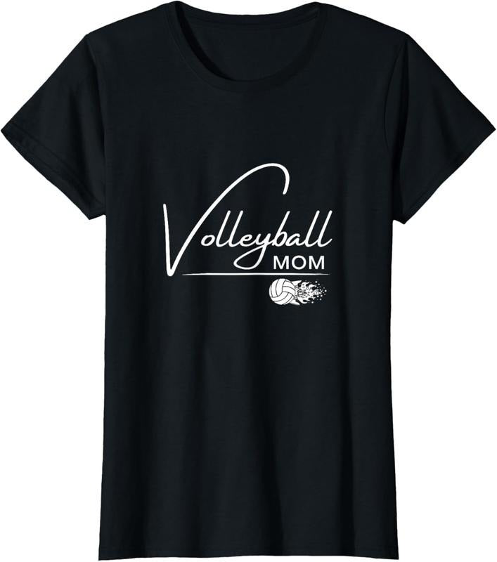 100% Cotton Spike It in Style Volleyball Mom T-Shirt Hoodie, Sweatshirt | PrintMintTees.com