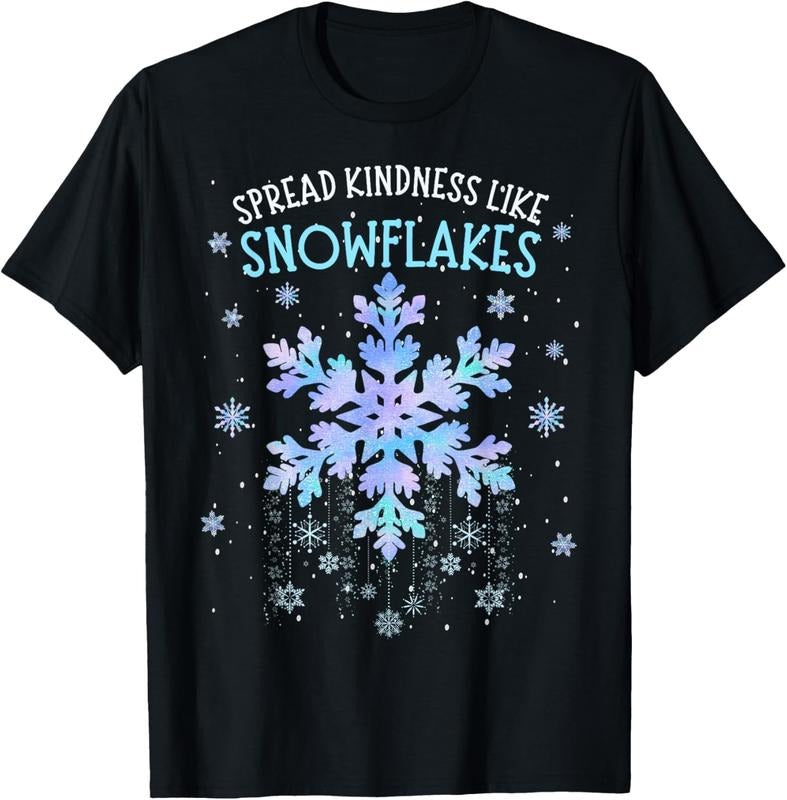 100% Cotton Spread Kindness Like Snowflakes Teacher Unity Day T-Shirts, Hoodie, Sweatshirt