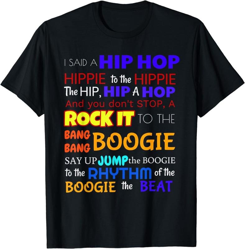 [100% Cotton]Sugar Hill Gang Rappers Delight Lyrics Shirt Colored Hoodie Sweatshirt | PrintMintTees.com