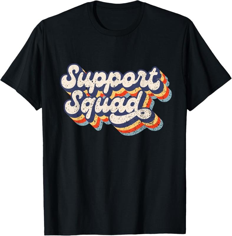 100% Cotton Support Squad - I'll Be There for You School Teacher Support T-Shirt Hoodie Sweatshirt | PrintMintTees.com