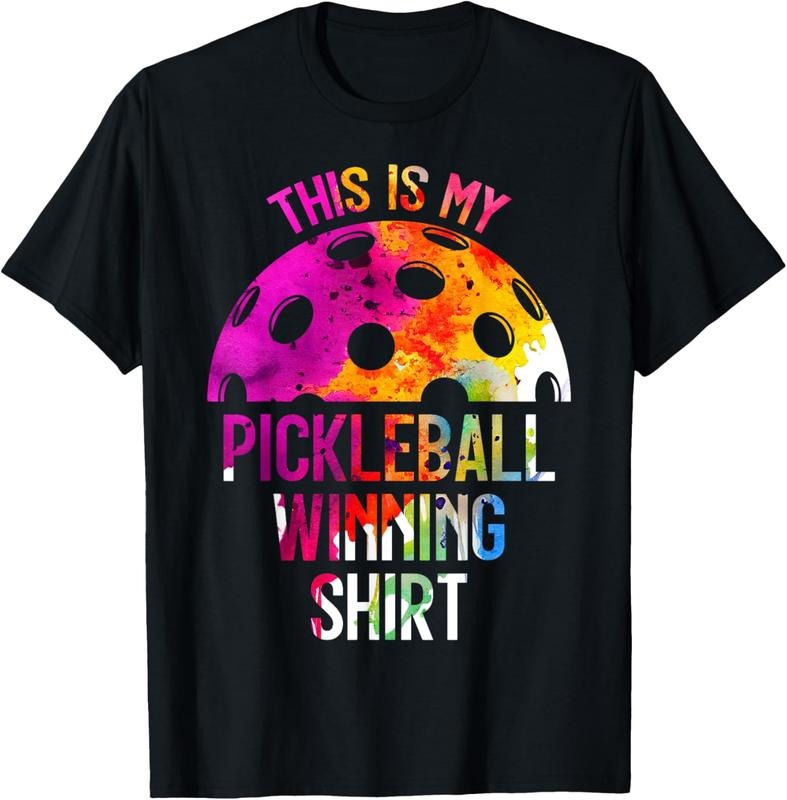 100% Cotton THIS IS MY PICKLEBALL WINNING SHIRT PICKLEBALL T-Shirts, Hoodie, Sweatshirt