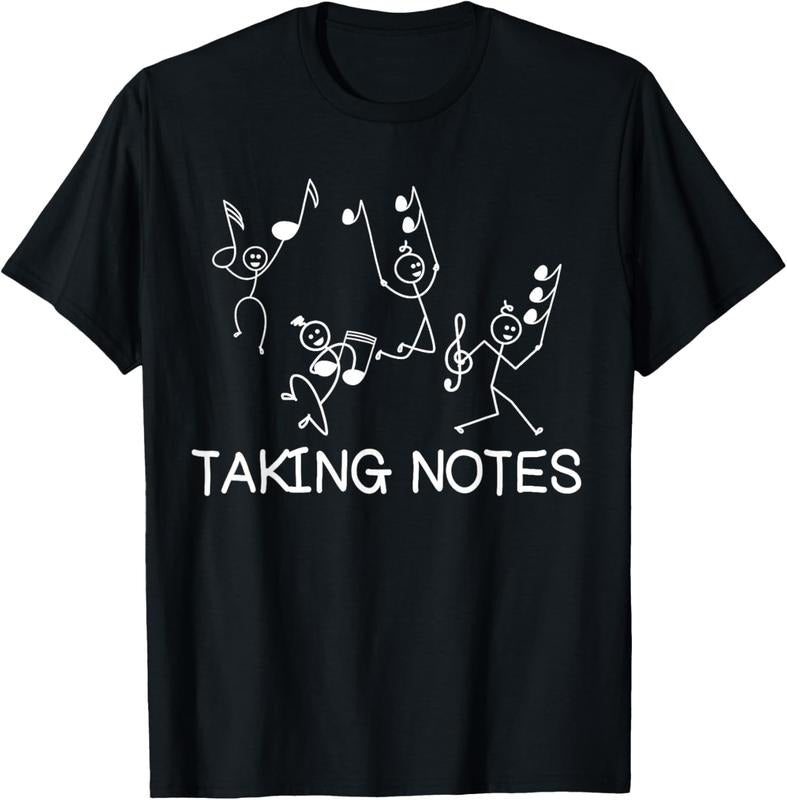 100% Cotton Taking Notes Music T-Shirt Hoodie, Sweatshirt | PrintMintTees.com