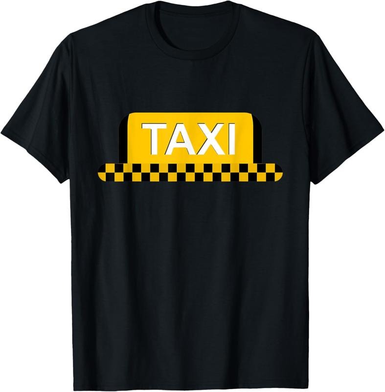 100% Cotton Taxicab Driver Halloween Costume Matching Group Mens Womens T-Shirt Hoodie, Sweatshirt | PrintMintTees.com