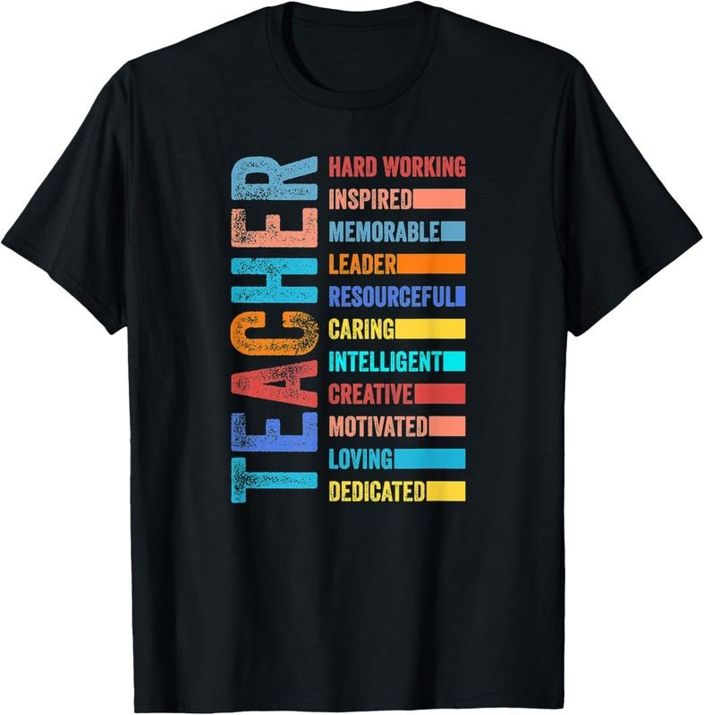 100% Cotton Teacher 2025 Funny Back To School Education T-Shirt Hoodie Sweatshirt | PrintMintTees.com