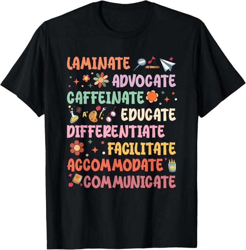 100% Cotton Teacher Facilitate T-Shirt Hoodie, Sweatshirt | PrintMintTees.com