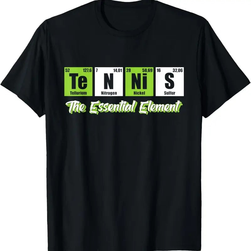 100% Cotton Tennis Essential Element Funny Love Tennis T-Shirts, Hoodie, Sweatshirt
