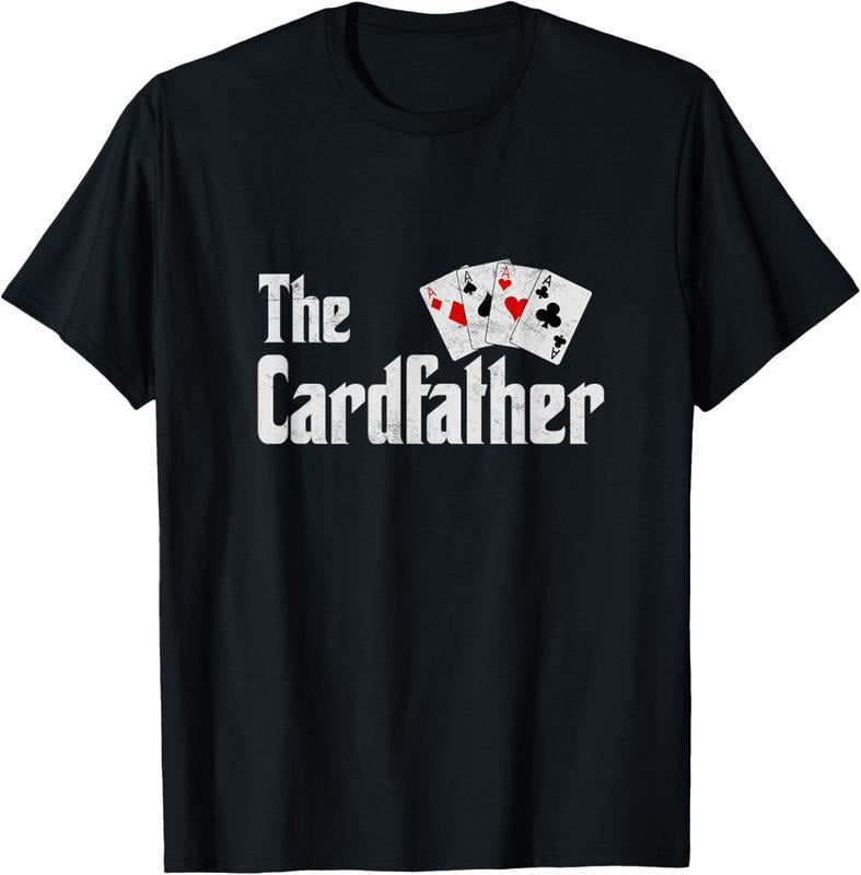 100% Cotton Card Father Poker Game Cards Playing Dad Father'S Dad T-Shirts, Hoodie, Sweatshirt