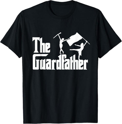 100% Cotton The Guardfather - Color Guard Dad T-Shirt Hoodie, Sweatshirt | PrintMintTees.com