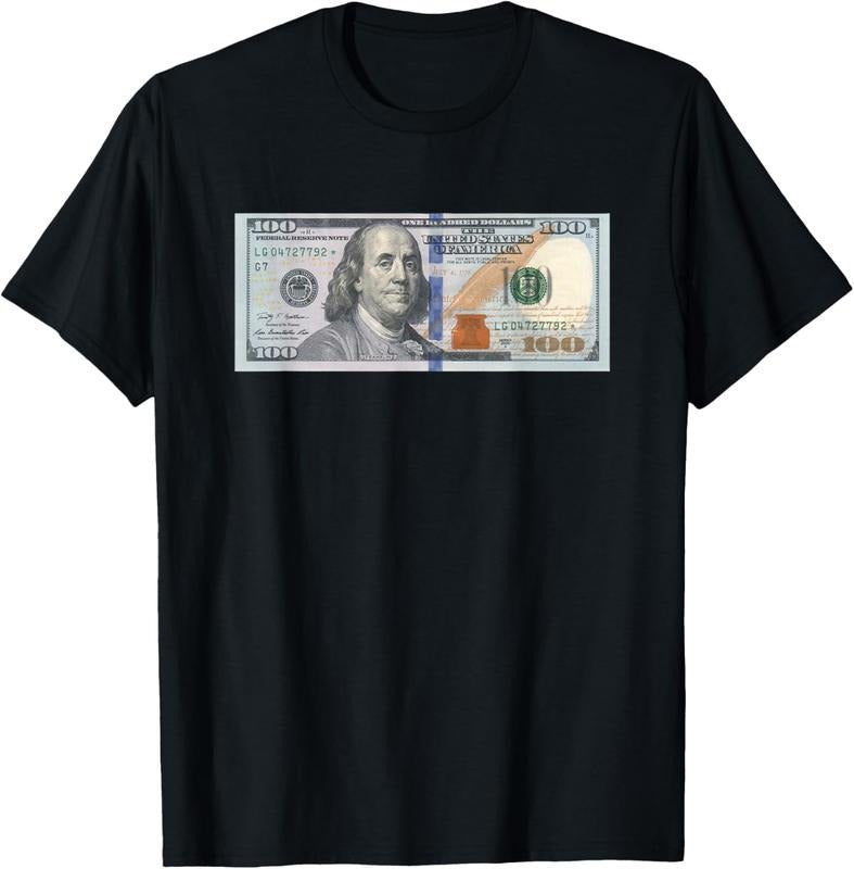 100% Cotton The Official $100 Dollar Bill Baller design T-Shirt Hoodie Sweatshirt | PrintMintTees.com