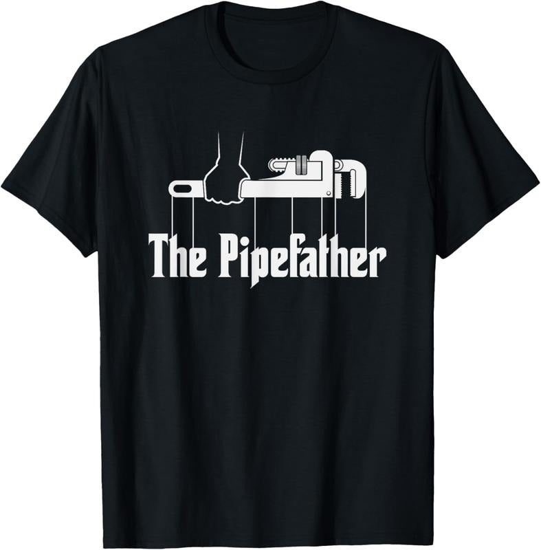 100% Cotton The Pipefather - Funny plumber T-Shirt Hoodie Sweatshirt | PrintMintTees.com