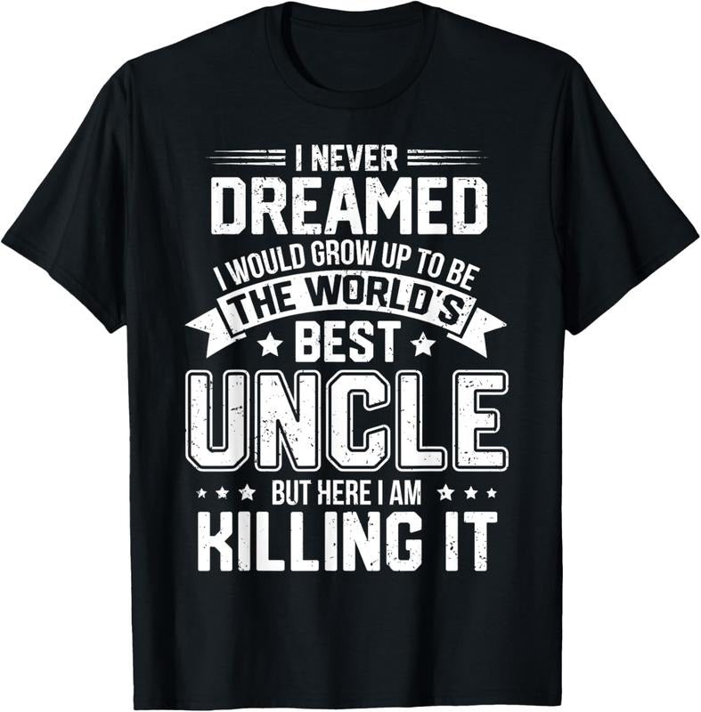 100% Cotton The World's Best Uncle - Funny Uncle T-Shirt Hoodie, Sweatshirt | PrintMintTees.com